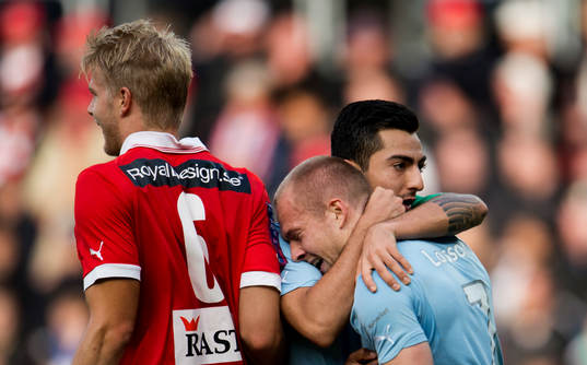 Paulus Arajuuri, Kalmar, Jiloan Hamad, Daniel Larsson,