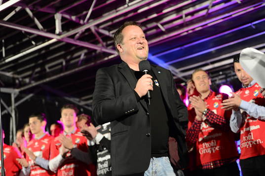 2012 Fotboll,  Östers firas på Stora Torget i Växjö