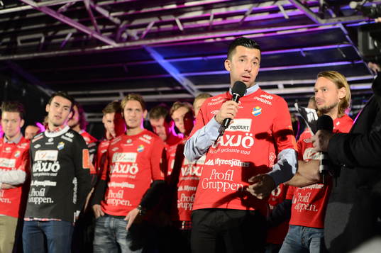 2012 Fotboll,  Östers firas på Stora Torget i Växjö