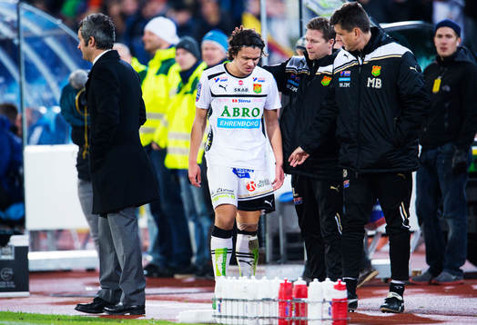 August Gustafsson Lohaprase, GAIS, byttes ut redan i