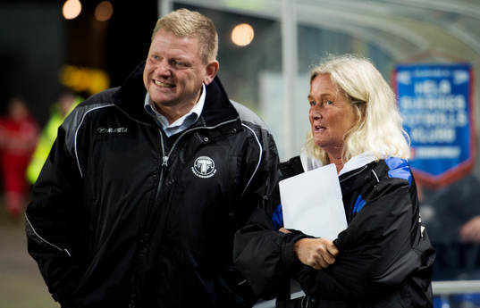 Alf Westerberg, sportchef, Barbro Bengtsson