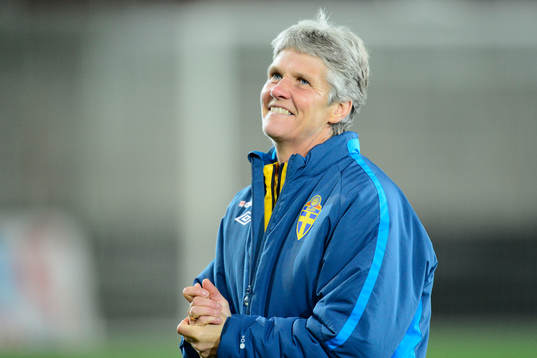 Pia Sundhage, förbundskapten Sverige