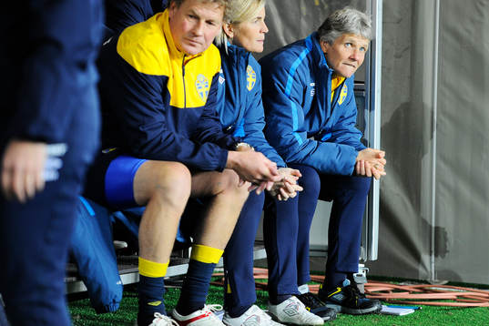 Pia Sundhage, förbundskapten Sverige