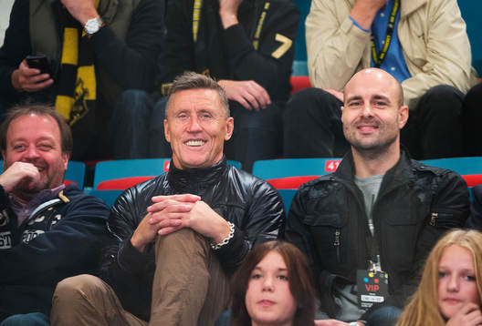 Börje Salming satt på läktaren och såg matchen