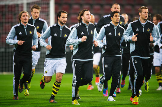 Nils-Eric Johansson joggar
