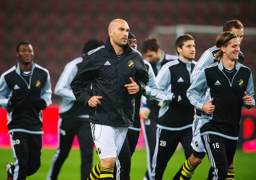 Daniel Majstorovic joggar upp