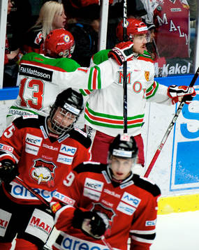 Gasper Kopitar, Mora. 3-0. Jubel