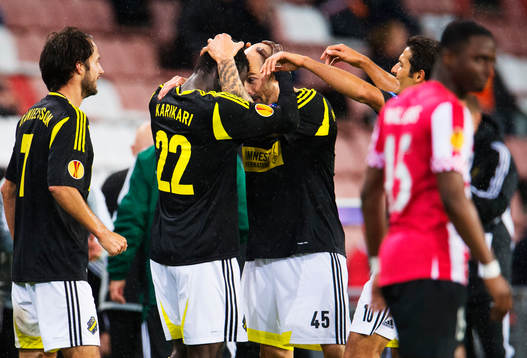 Kwame Amponsah Karikari kramas om av Daniel Majstorovic, AIK