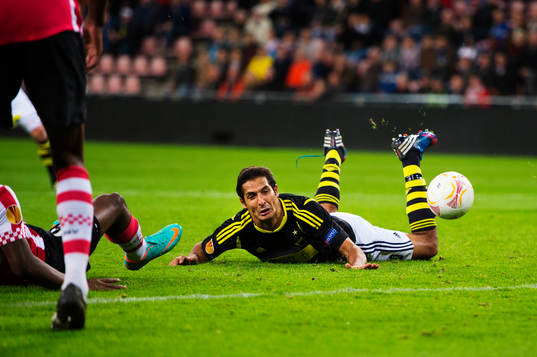 Celso Borges, AIK, missar en målchans
