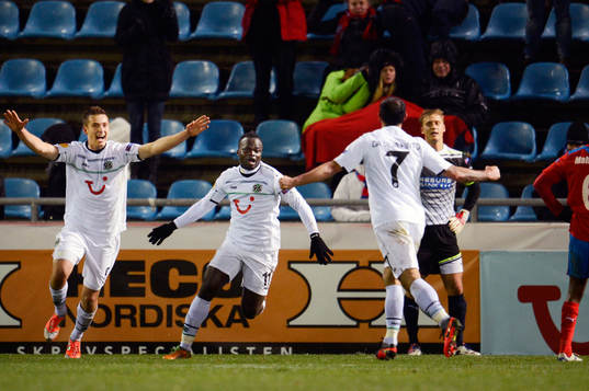Fotboll, Europa Lague, Helsingborg - Hannover