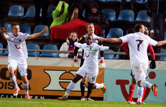 Didier Ya Konan, Hannover gör 1-2 med matchens sista