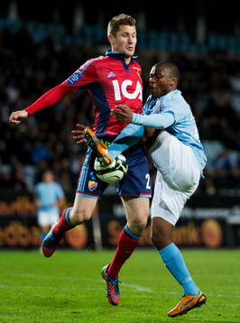 Joona Toivio, Djurgården, Tokelo Rantie, Malmö FF