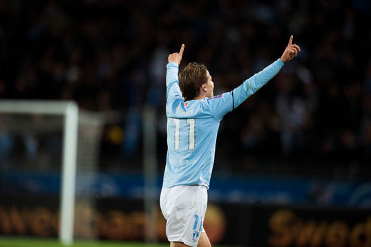 Simon Thern, Malmö FF, jublar