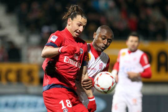 Zlatan Ibrahimovic / ANDRE LUIZ   - 27.10.2012 - Nancy /