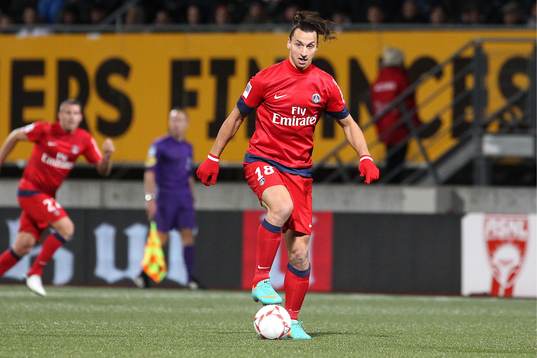 Zlatan Ibrahimovic.   - 27.10.2012 - Nancy / PSG  - 10eme