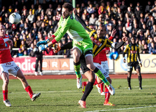 Mohammed Ali Khan, Häcken, var nära att kvittera i