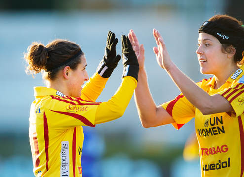 Veronica Boquete och Madelaine Edlund, Tyresö