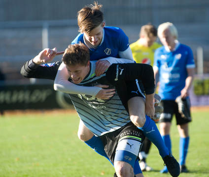 Guldfirande, Malkolm Nilsson, målvakt och Liam Pettersson,