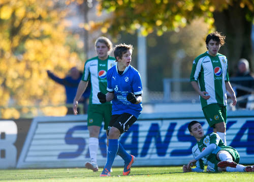 1-0 Simon Silverholt, Halmstad