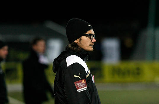 Joakim Blomqvist, tränare för Umeå IK