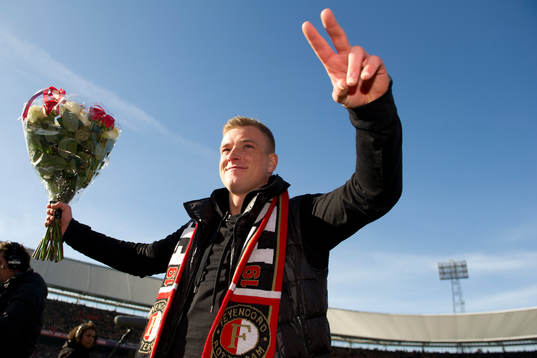 Bläddra bland fler bilder av Fotboll, holländsk, Eredivisie, Feyenoord - Heracles Almelo