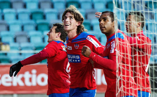 Jesper Björkman, Helsingborg, jublar