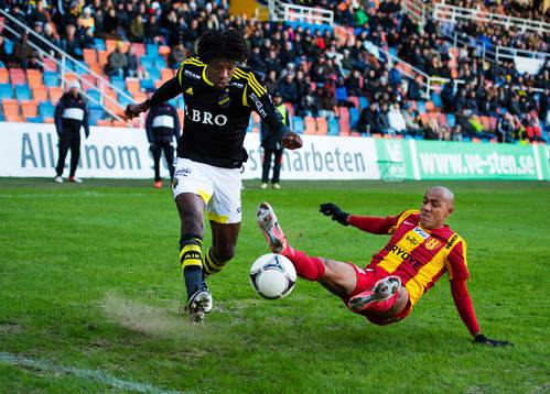Mohamed Bangura, AIK, och Alessandro Silva Perreira,