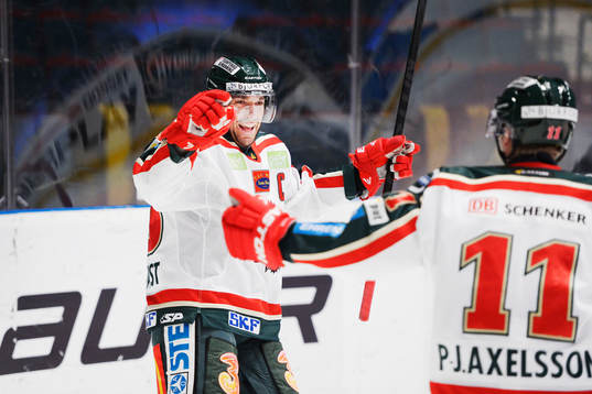 Joel Lundqvist, Frölunda, jublar