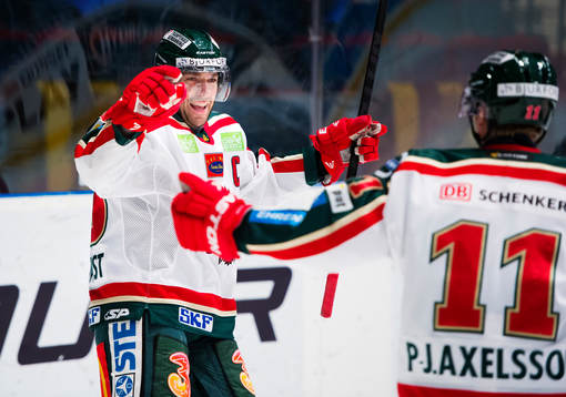 Joel Lundqvist, Frölunda, jublar