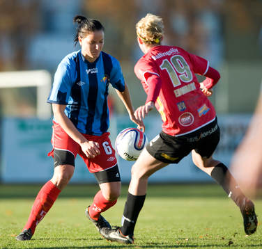 Jessica Landström, Djurgården och Rebecca Edwards,