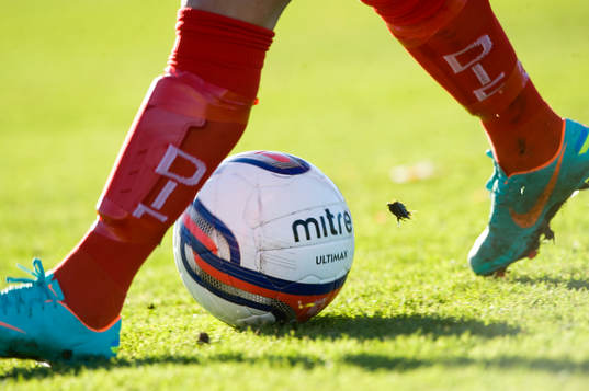 Fot, boll, fotboll, gräs, bollbehandling, fotbollsskor