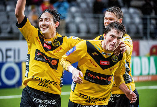 Stefan Ishizaki, Lasse Nilsson och Viktor Claesson,