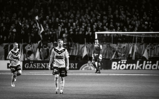 Oscar Hiljemark, Elfsborg, blickar ut över planen