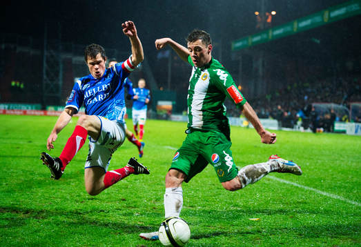 Dennis Melander, Trelleborg, och Mikael Rynell, Hammarby