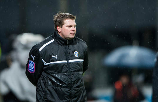 Jens Gustafsson, tränare Halmstad