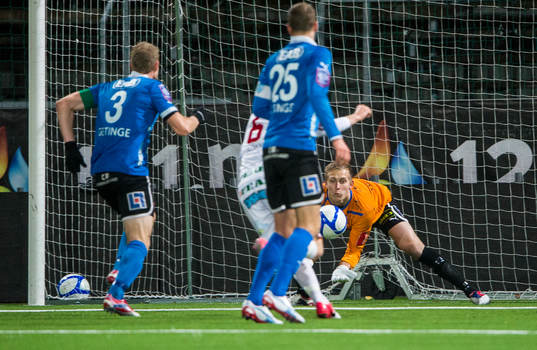 Karl-Johan Johansson, målvakt Halmstad