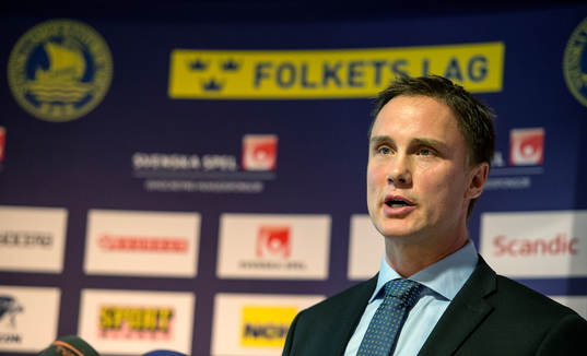Juniorkronorna/Team 20:s huvudcoach Roger Rönnberg