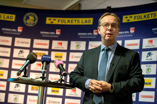Pär Mårts, förbundskapten Sverige presenterar