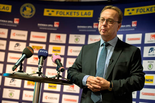 Pär Mårts, förbundskapten Sverige presenterar