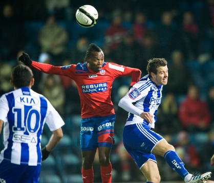 May Mahlangu, Helsingborg och Pontus Farnerud, IFK Göteborg