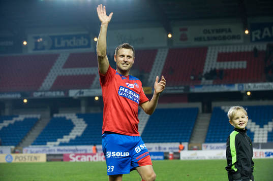 Erik Wahlstedt, Helsingborg, avtackas, här
