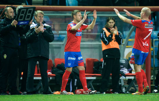 Erik Wahlstedt, Helsingborg, byts in