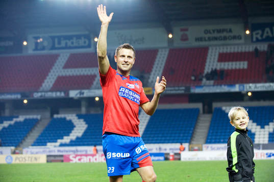 Erik Wahlstedt, Helsingborg, avtackas, här