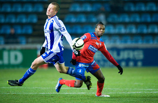 May Mahlangu, Helsingborg och Jakob Johansson, IFK Göteborg