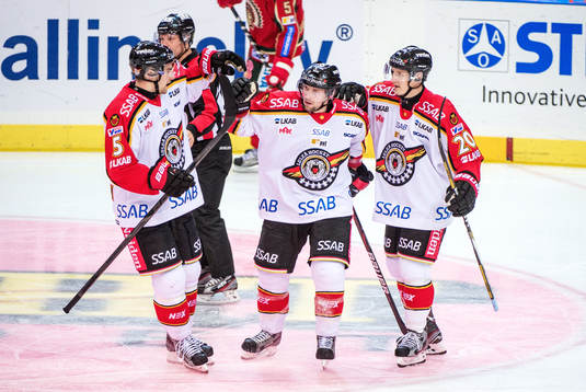 Chris Abbott, Luleå, jublar