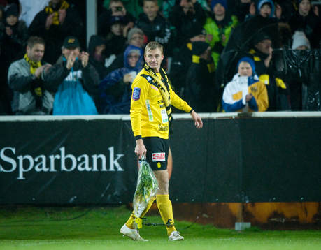 Patrik Rosengren, Mjällby, tackar för sig