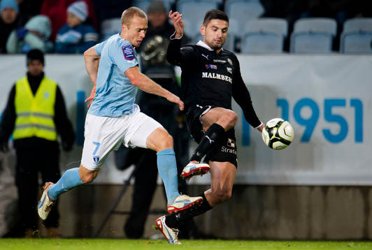 Daniel Larsson, Malmö FF, Ilir Berisha, Örebro