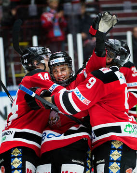 Andre Burakovsky, Malmö Redhawks, jublar