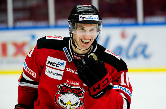 Robin Alvarez, Malmö Redhawks, gjorde fyra mål