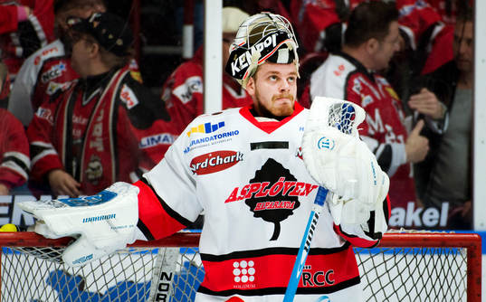 Joonas Kuusela, målvakt, Asplöven deppar